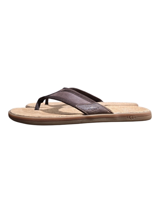 UGG Men\'s Seaside Flip Flop in Brown Size 8 main image 5